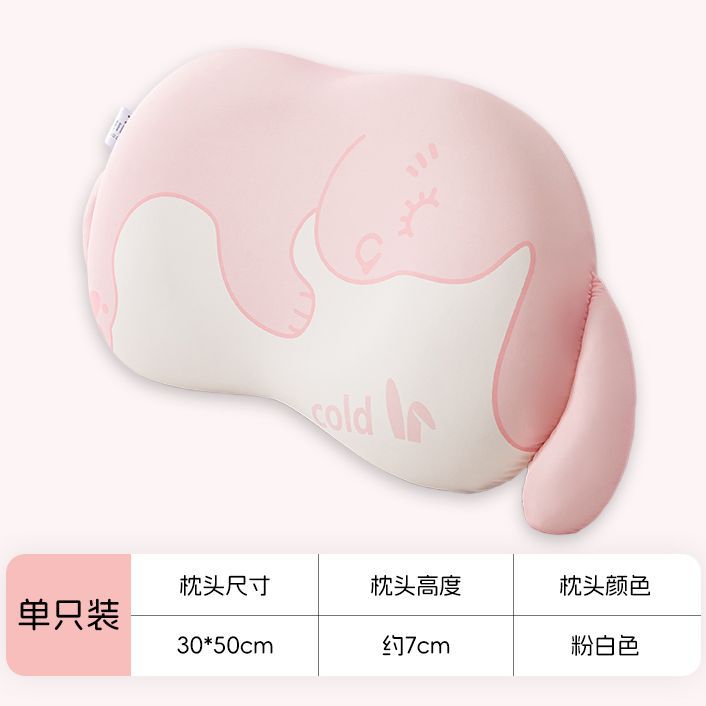almohada de algodón de memoria infantil para proteger la columna vertebral cervical más de 6 años de edad cuatro estaciones para dormir bebés dormidos profundos mini cabeza pequeña 1