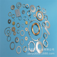 磷青铜垫片铍铜导电波形垫圈三波峰介子波浪垫片五金冲压弹片