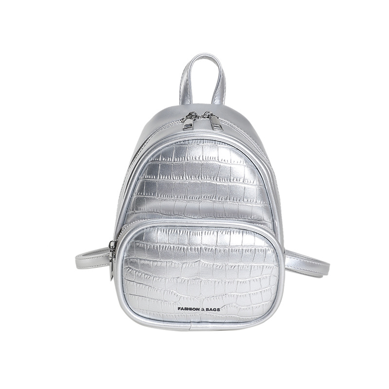 Damen Rucksack Im Retro Steinmuster Für Herbst Und Winter_voghion.com