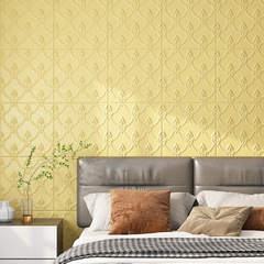 防水防潮3d立體自粘泡沫牆貼客廳臥室電視背景牆壁紙牆面裝飾貼紙