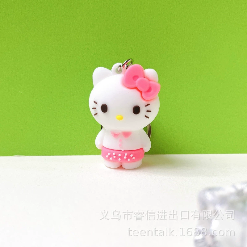 Hello kitty, карикатурный креатив ключодержа, подвеска, кот, подарок на день рождения