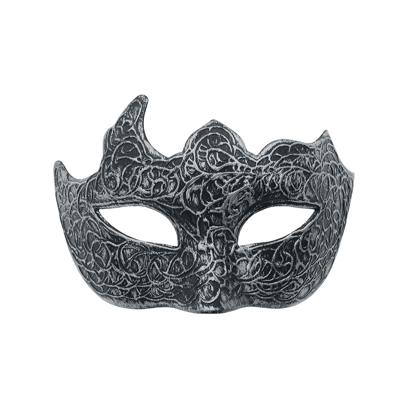 Amazon ventas calientes retro mitad cara máscara de jazz Halloween carnaval máscara decoración de fiesta