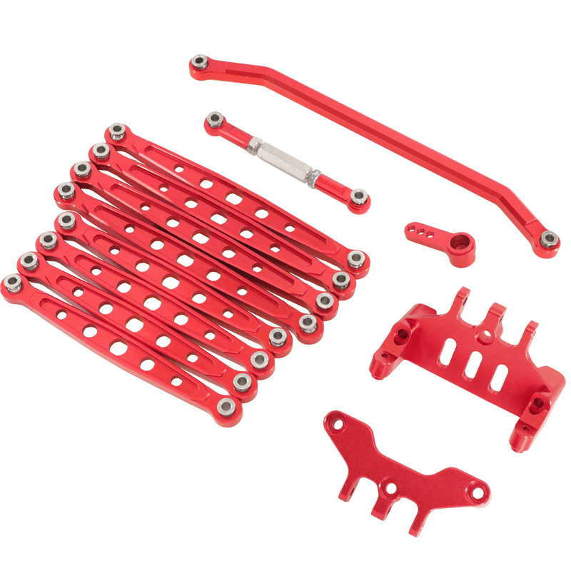 Mangniu 1/12 Mn128 Mn86 G500 Remote Control Car Metal Chassis Fixed Pull Rod Pull Rod Seat Set