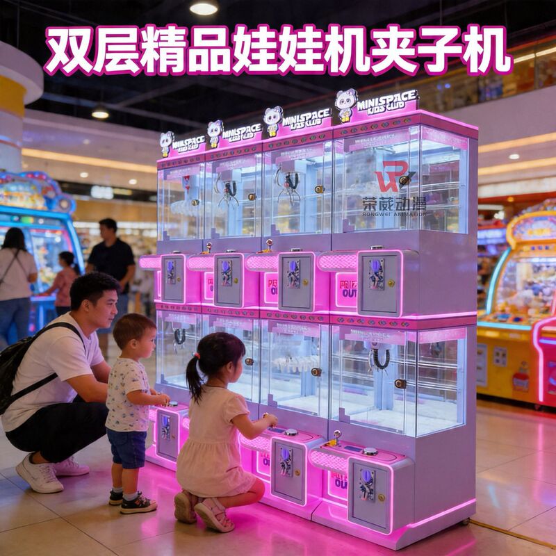 New Model Double-Layer Doll Claw Machine, Premium Machine with Mixed Play Styles, Dual Gameplay, Scan Code and Coin-Operated Gift Machine, Direct from the Manufacturer New Model Double-Layer Doll Claw Machine, Premium Machine with Mixed Play Styles, Dual Gameplay, Scan Code and Coin-Operated Gift Machine, Direct from the Manufacturer