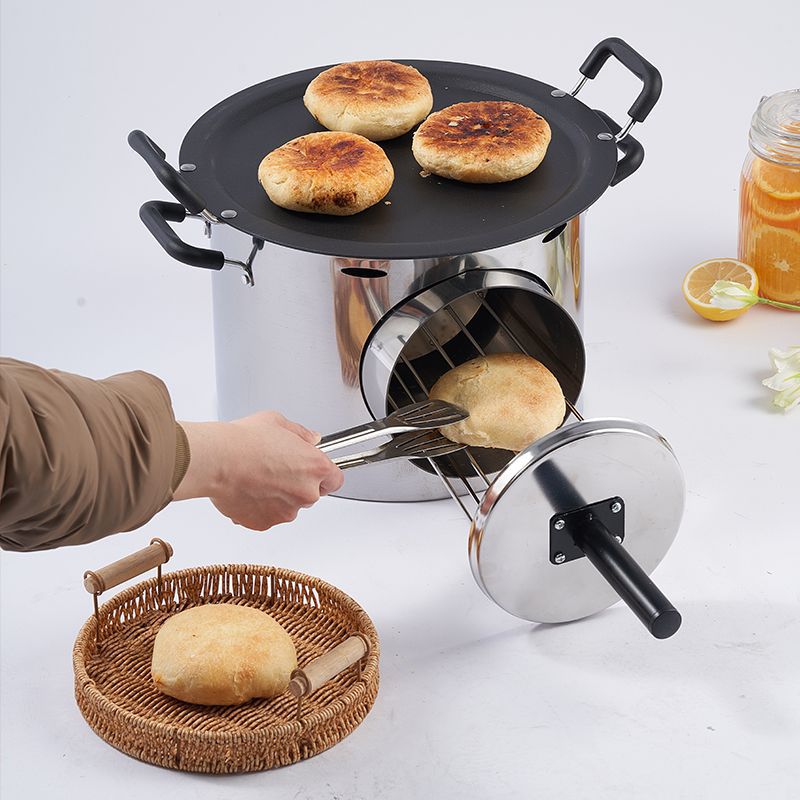 烤箱商用炉家用用老煤气灶烤炉肉夹馍一体小型煎摆地摊烤烧饼潼关