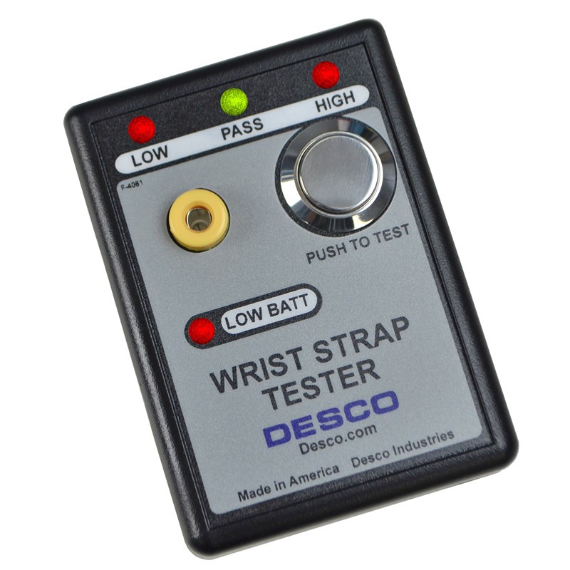 DESCO19240手腕带测试仪Wrist Strap Tester测试单线手腕带