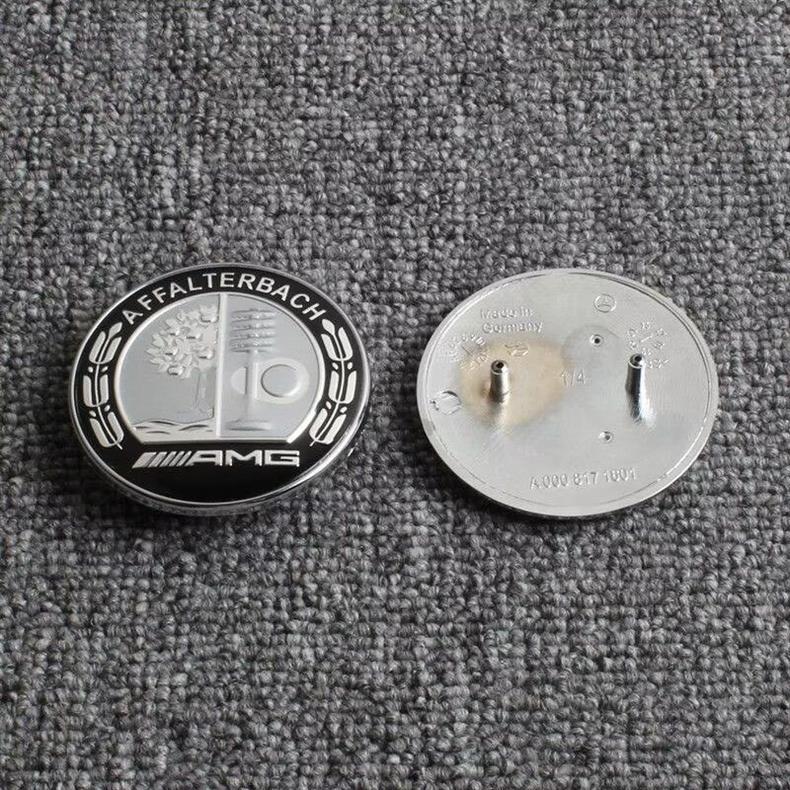 Suitable for Mercedes-Benz hood emblems, ABCERS series, GLA, GLC, GLK, CLA, CLS, flat front hood emblems