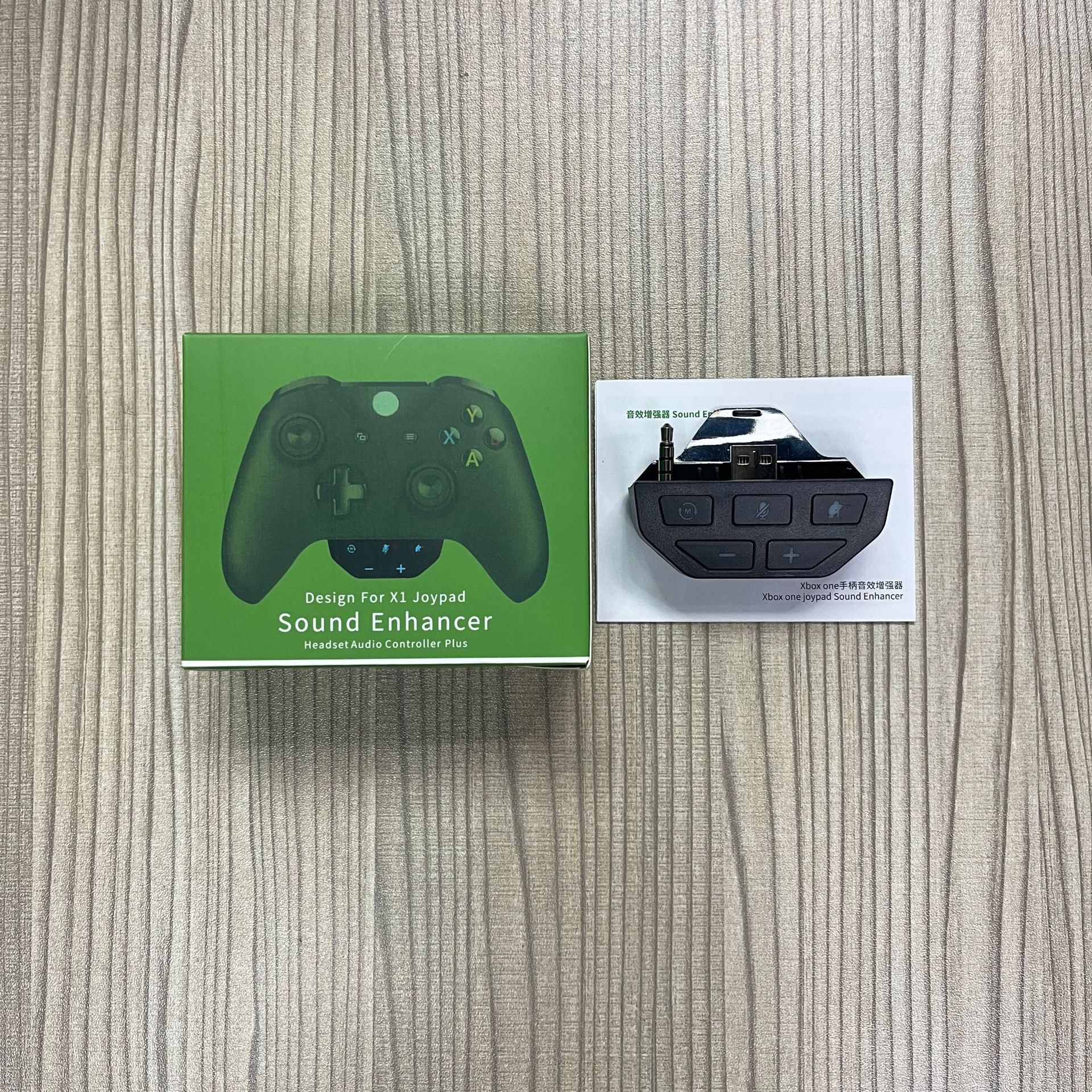 3.5mm Audio Enhancer Adapter for Xbox Series X/S & One Controller Sound Card