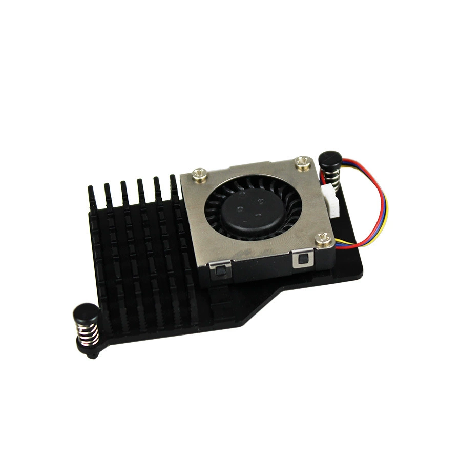 Пластиковый корпус Raspberry Pi 5 поколения 210 совместимый PWM управление температурой радиатор активного охлаждения прозрачный корпус Raspberry Pi 5B