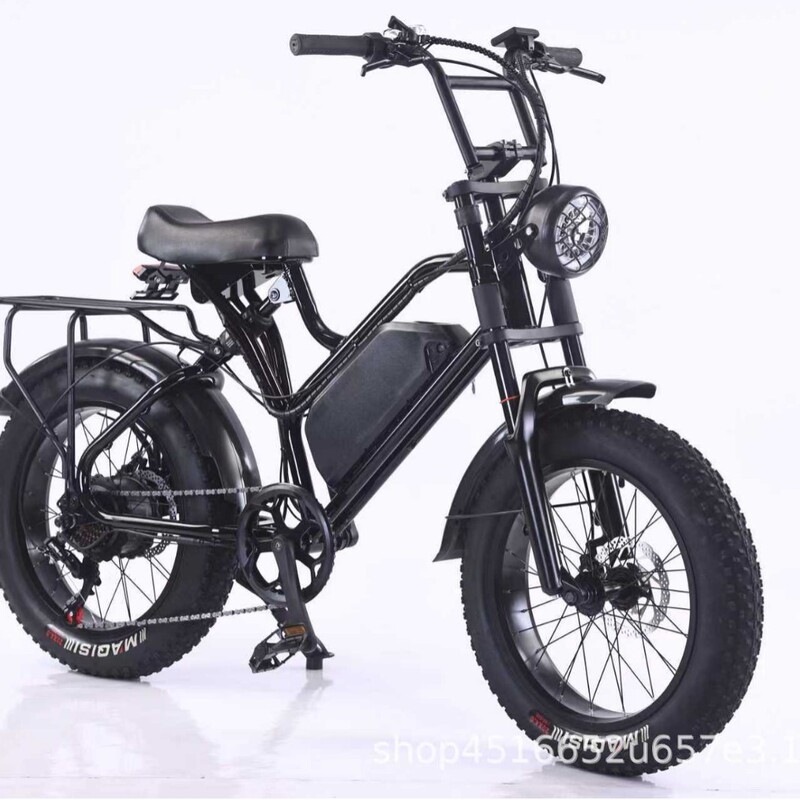 Snow and Beach Electric Bikes 48V Fat Tire 7-Speed Adult Off-Road Cross-Border Mountain Bike Snow and Beach Electric Bikes 48V Fat Tire 7-Speed Adult Off-Road Cross-Border Mountain Bike