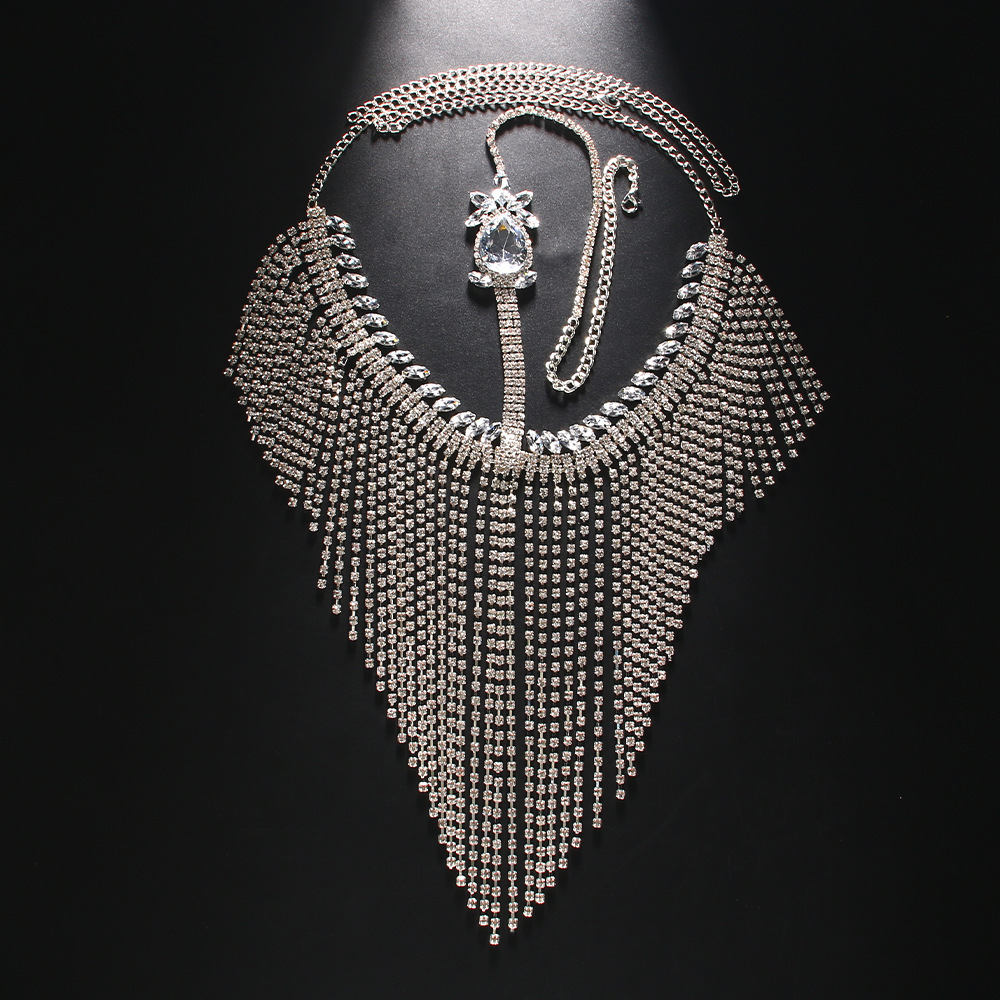 Amazon máscara de brilla de fuego máscara de moda máscara de diamante exótica accesorios exagerados máscara de mujer