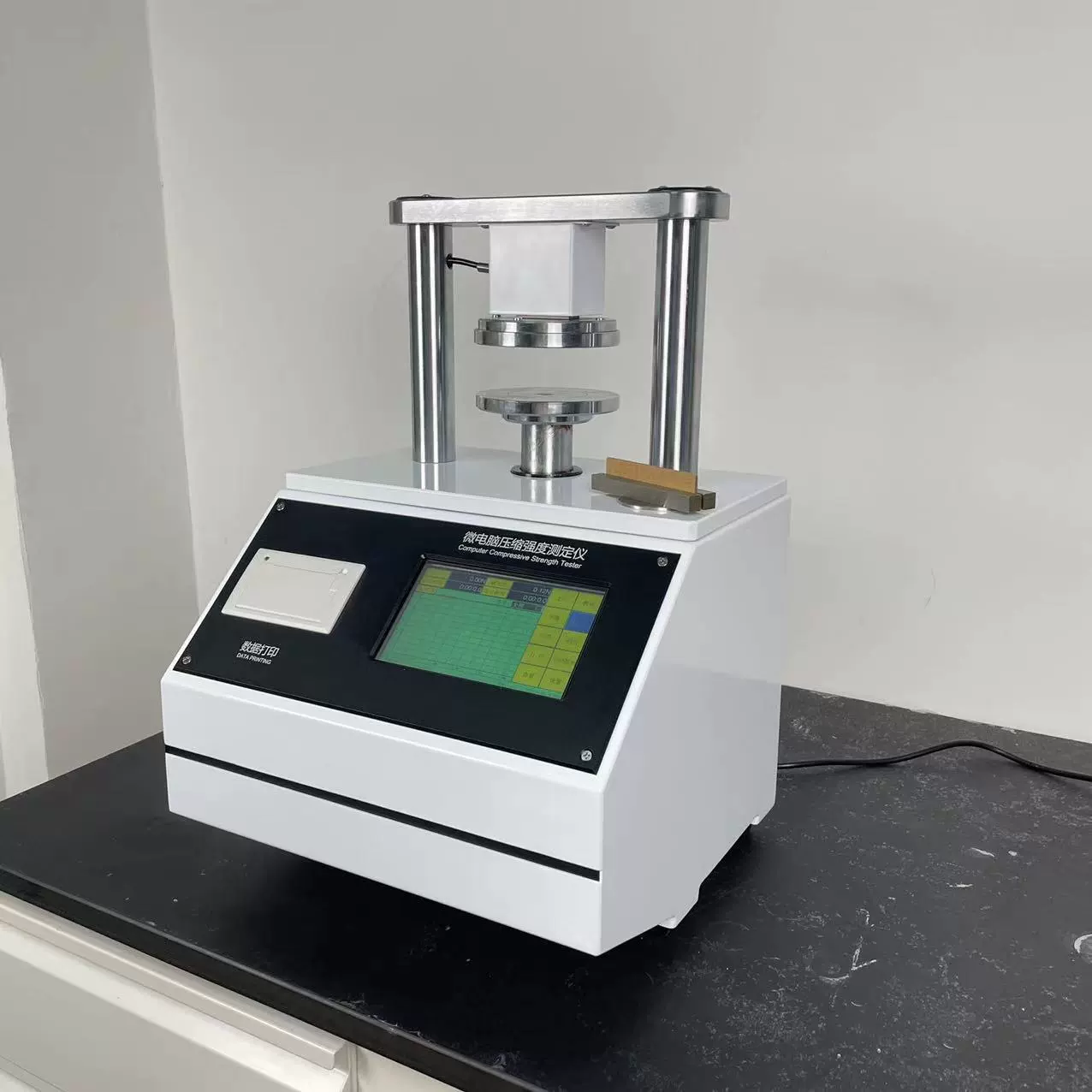 Кольцо давления кромок, склеивание давления, микрокомпьютерное управление плоским давлением, тестер прочности сжатия, машина для испытания на прочность защиты углов бумаги