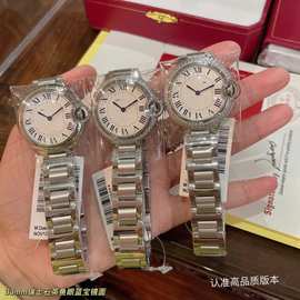 K家高级感女简约经典女时尚气球镶钻女轻奢小众气质瑞士女士手表