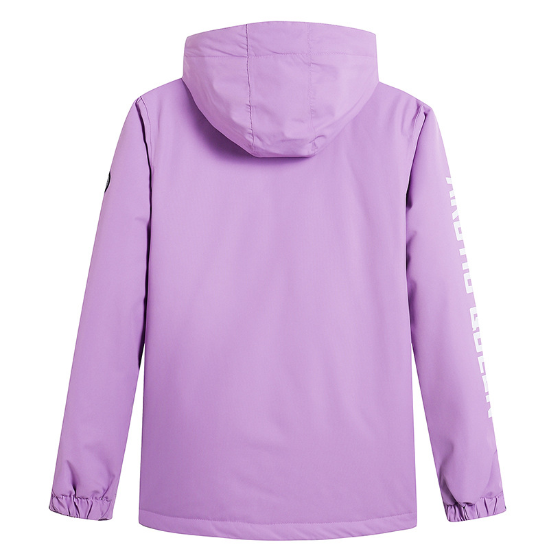 Sieviešu apģērbs slēpošanas kostīms ar kapuci, OVER SIZE snovborda un dubultdēļa slēpošanas apģērbs un bikses_voghion.com