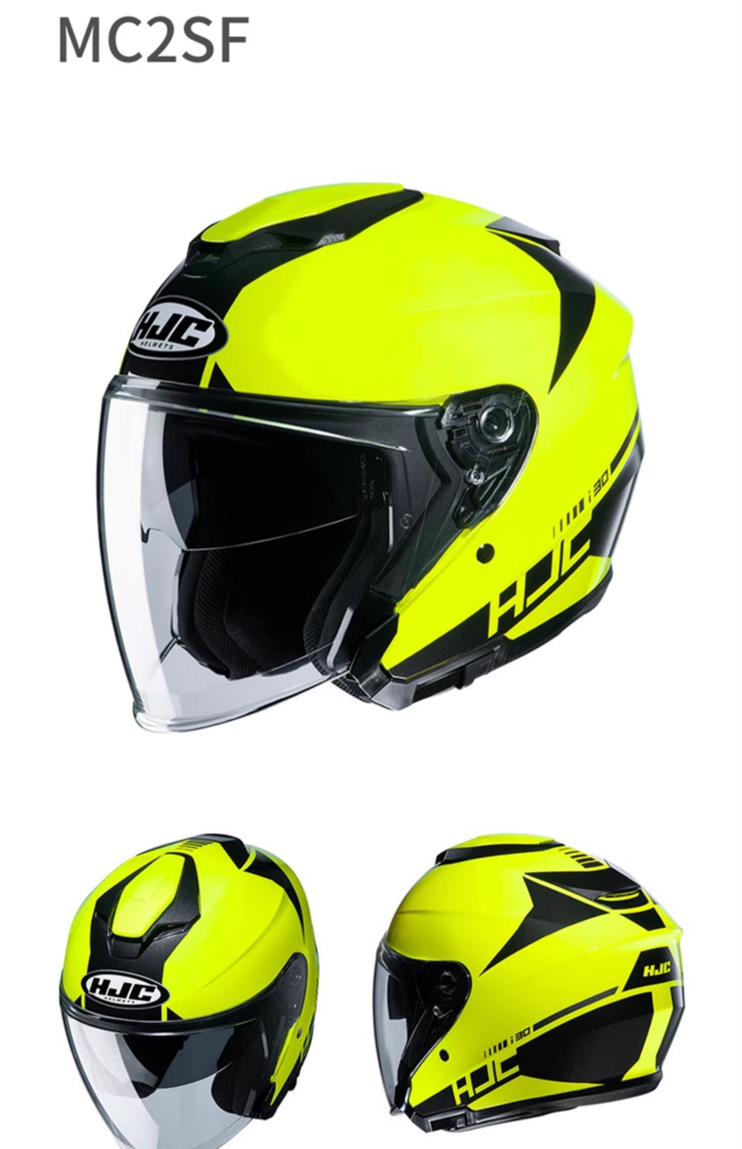 Knight Net i30 Double Lens Motorcycle Riding Helmet 3/4 Half Helmet Scooter