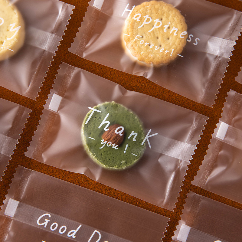 Nougat de Navidad 2025 bolsa de embalaje máquina de pastel de leche bolsa de embalaje de dulces de café Toffee horneado nuevo