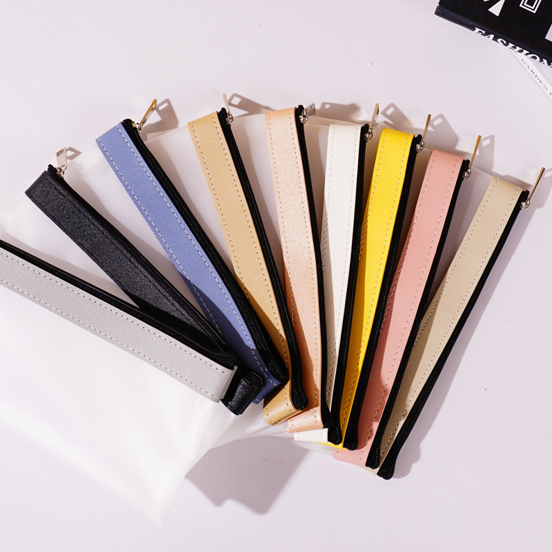 Pvc Transparent Frosted Pencil Case, Document Bag, Storage Bag, Student Exam-Specific Stationery, Simple and Stylish
