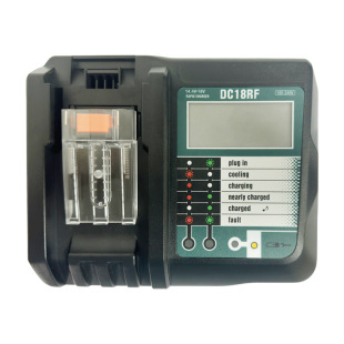 3a18v with screen lithium battery Makita charger for Makita dc18rf battery charger