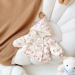 Children's down jacket 2023 Winter girls' down jacket new national standard 90 white duck down baby pointed hat down jacket
