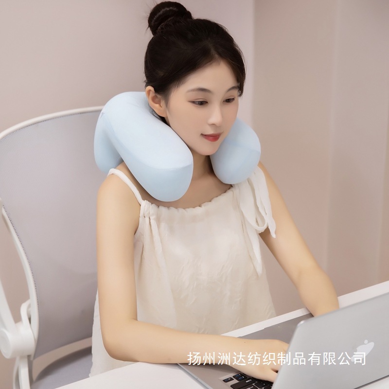 Almohada Multiuso de Seda de Hielo Desmontable para Siesta de Oficina