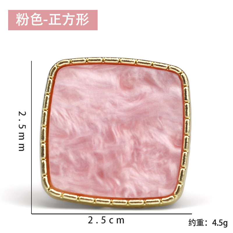 Transfronteriza nueva paleta de anillos de uñas paleta de teñido de limpieza fácil paleta de anillo ajustable de diseño de boca abierta