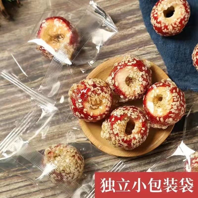 Old Beijing freeze-dried rock candy hawthorn, seedless, crispy, local specialty snack, leisure food