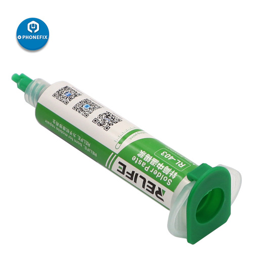 Original Xinxun RL403 medium temperature solder paste 183 degrees lead-free cleaning solder paste mobile phone repair tin planting BGA tin mud