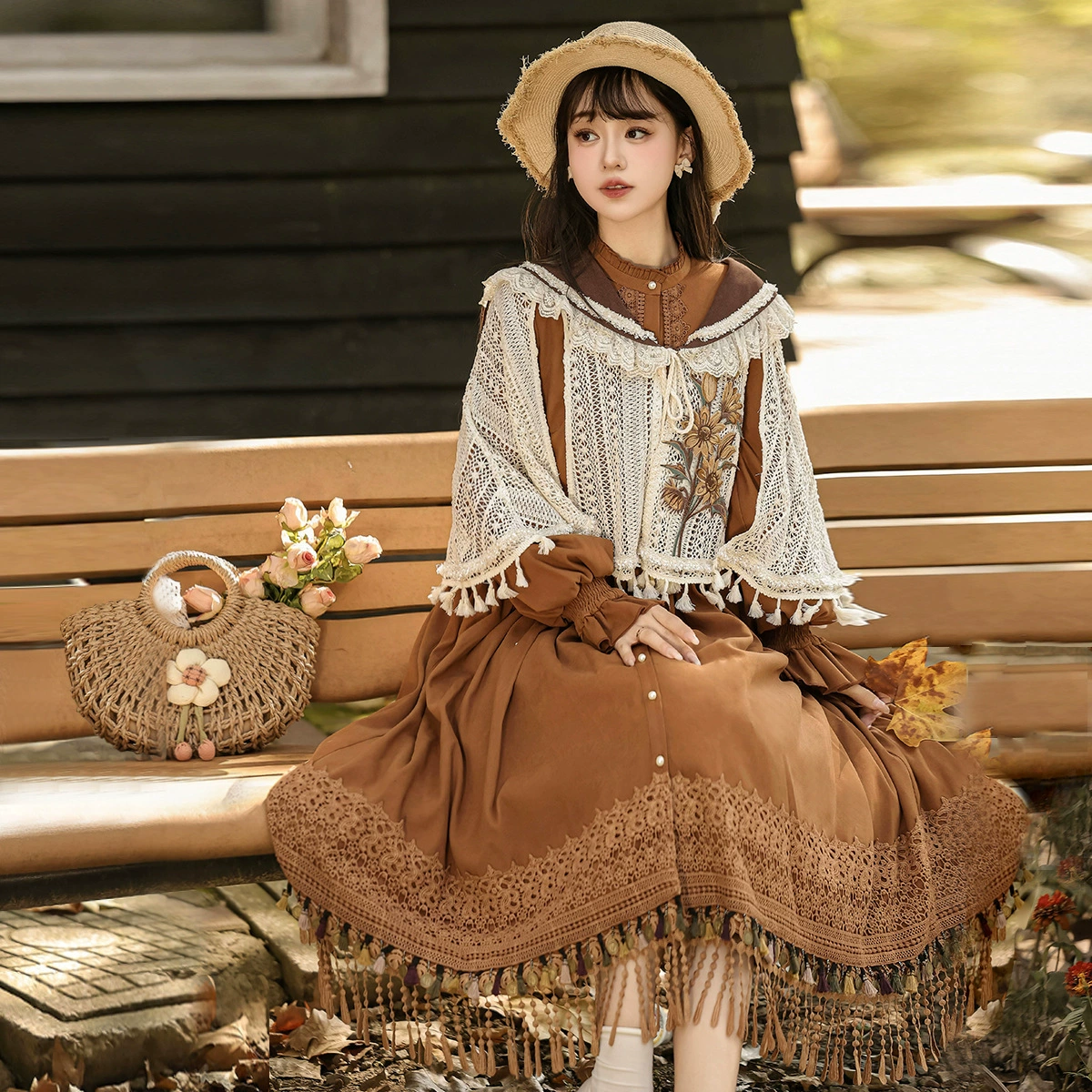 Оригинальный дизайн закат Hanfu женский китайский стиль улучшенный китайский элемент новый китайский платок костюм 9456