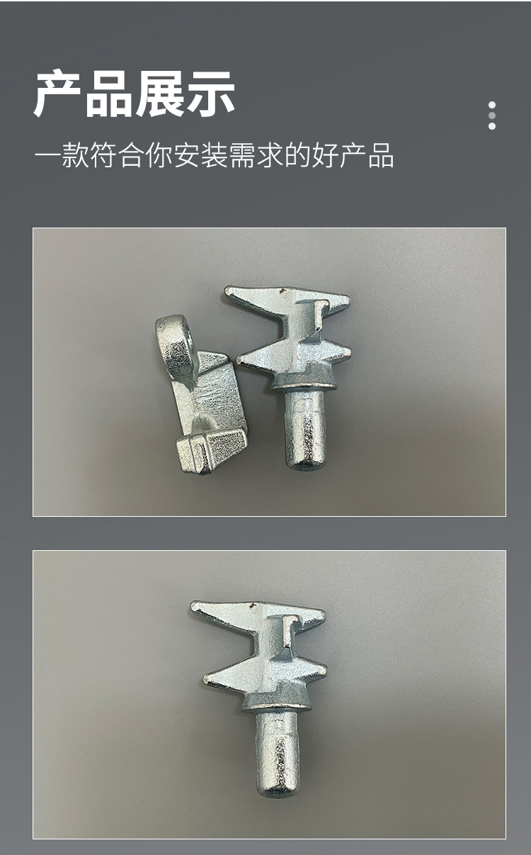 Container Door Lock 1.0inch Forged Lock Head Lock Seat Lock Head Truck Label Box Door Locks Lock Head Lock Accessories Lock