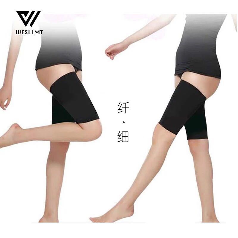 Neoprene Sports Compression Thigh Sleeves for Slimming and Shaping Legs, Sweating Protection, Thigh Fat Reduction, Fitness Thigh Sleeves, Calf Sleeves
