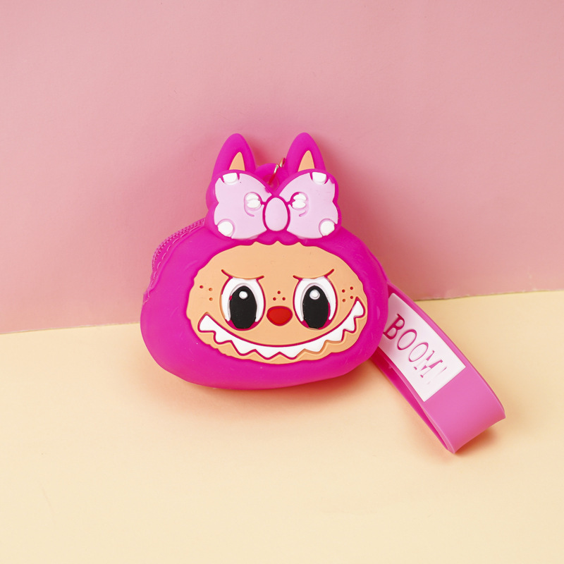 メーカーが生産するネズミ駆除パイオニアラブブキーホルダーペンダントシリコンバッグかわいい子供用小銭入れ|undefined