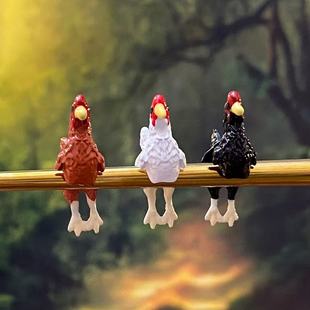 �羳Hand Painted Chicken Earrings�u�ζ��hŮ����ĸ�u��ᔶ��u