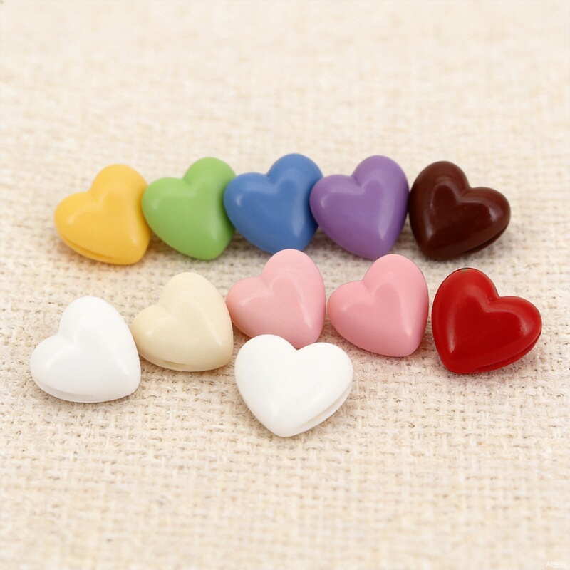 Manufacturer Wholesale Heart-Shaped Colorful Spray-Painted Buttons Cute Shirt Knitwear Decoration Children's Clothing Macaron Heart Buttons Manufacturer Wholesale Heart-Shaped Colorful Spray-Painted Buttons Cute Shirt Knitwear Decoration Children's Clothing Macaron Heart Buttons