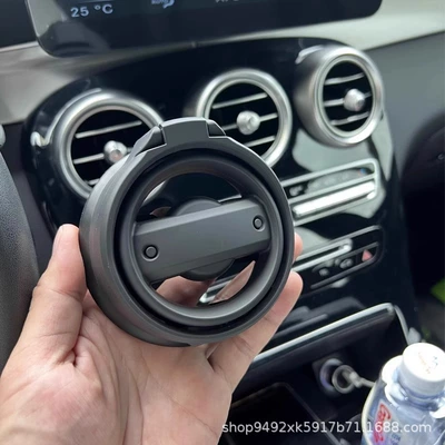 R56/F56 Car Cup Holder — Car cup holder/beverage holder - matte-black-no-letters-printed