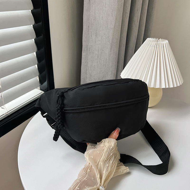 Bolsa de pecho para damas, simple y de gran capacidad, mochila casual japonesa, mochila de hombro para estudiantes, bolsa deportiva ligera.