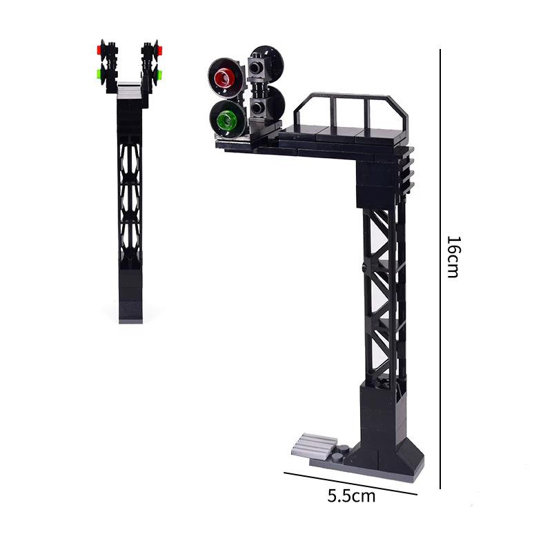 Train signal light (34.7g/set + paper instructions)