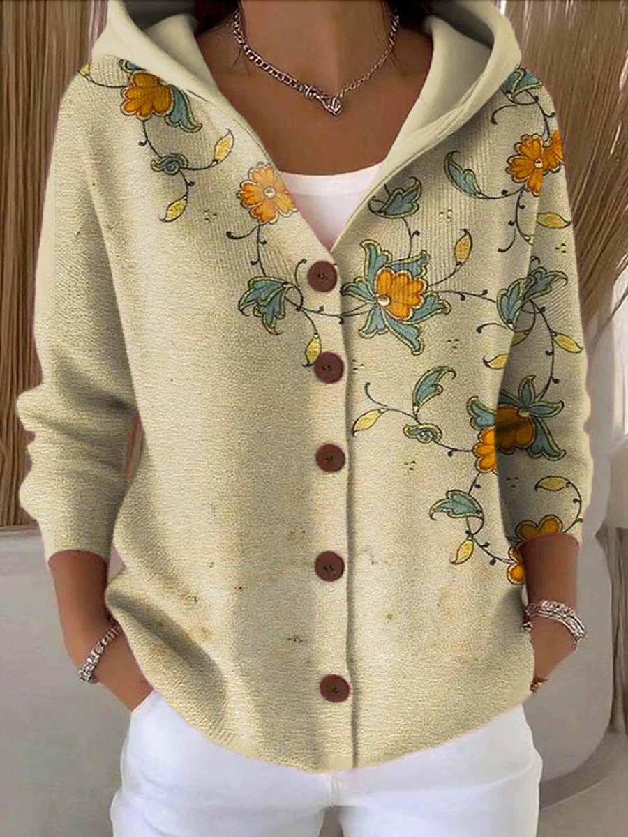 Кофта с капюшоном, европейский стиль, 3D тиснёный узор, размеры S–4XL