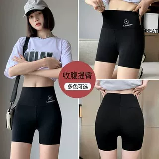 鲨鱼裤女三分薄款收腹裙裤可外穿显瘦运动打底安全短裤冰皮鲨鱼裤