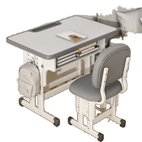Student Desks and Chairs, Children's Study Tables, Simple Writing Tables, School Training Classes, Junior High School and Primary School Student Desk Sets