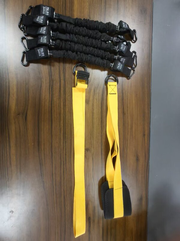 懸垂ユニバーサルヘビーデューティレジスタンスバンド調節可能な重量膝サポート筋力トレーニング壁プルアップ補助バンド|undefined