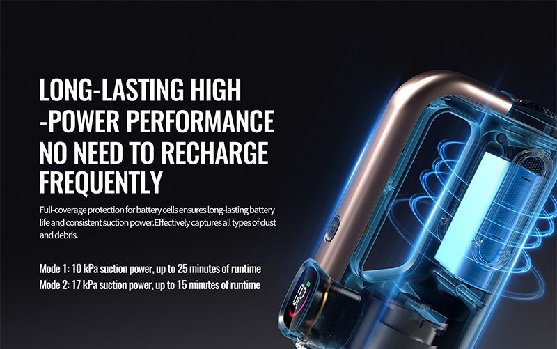 Wow! Customized Amazon Best-Selling Wireless Car Vacuum Cleaner, High-Power Brushless Portable Rechargeable Handheld Blowing and Suction Device