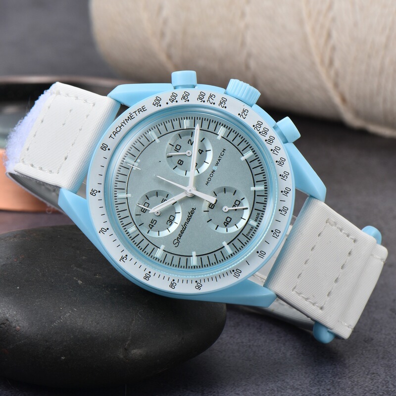 2025 Foreign Trade Men's Watch European Joint Super Luminous Timing Multi-Function Quartz Watch Factory Direct Sale