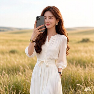 2026�߼������·�ʽ���|Ů�񷶰�ɫѩ���B��ȹ�ļ������L�ȼ��Lȹ