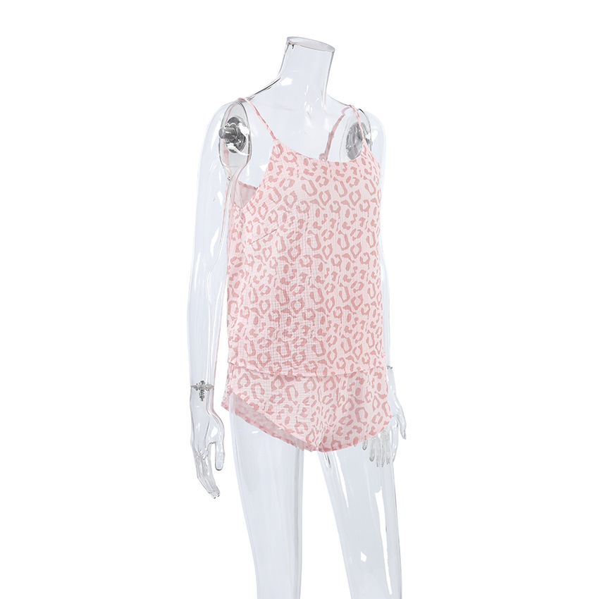 175g Weight Sleeveless Sleeve Length Pajamas Lingerie Type Cotton Fabric Type Short Top Length Shorts Sets Sets Type 2 Pieces Set Quantity Home, Daily Occasion Strap, Collarless Neckline Breathable Function Regular Fit Fit Type Heart Shape Pattern Summer Season Women's Gender Sweet Style Home Daily Women's Sweet Heart Shape Cotton Shorts Sets Pajama Sets 1