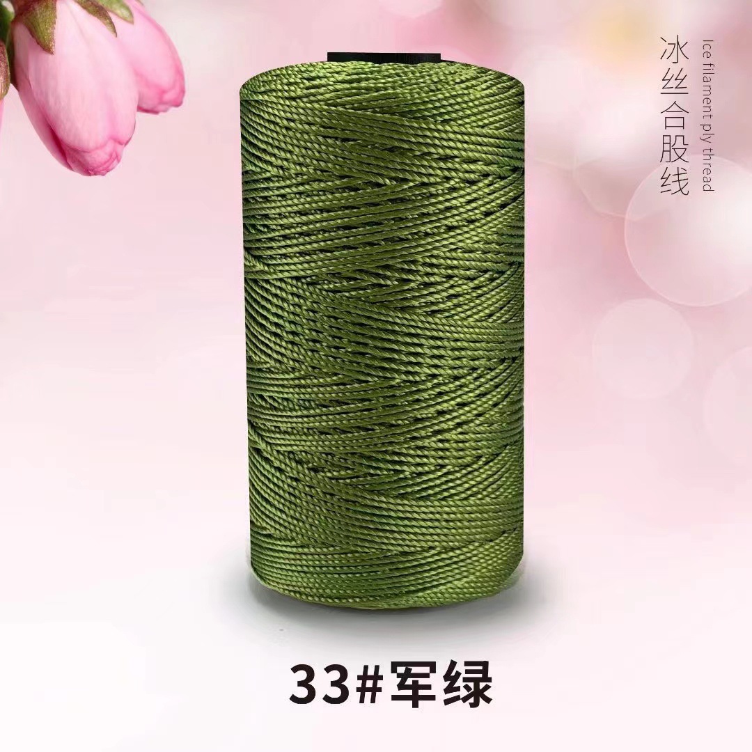 Hilo para Crochet de 3 Hebras de Nylon para Tejido a Mano