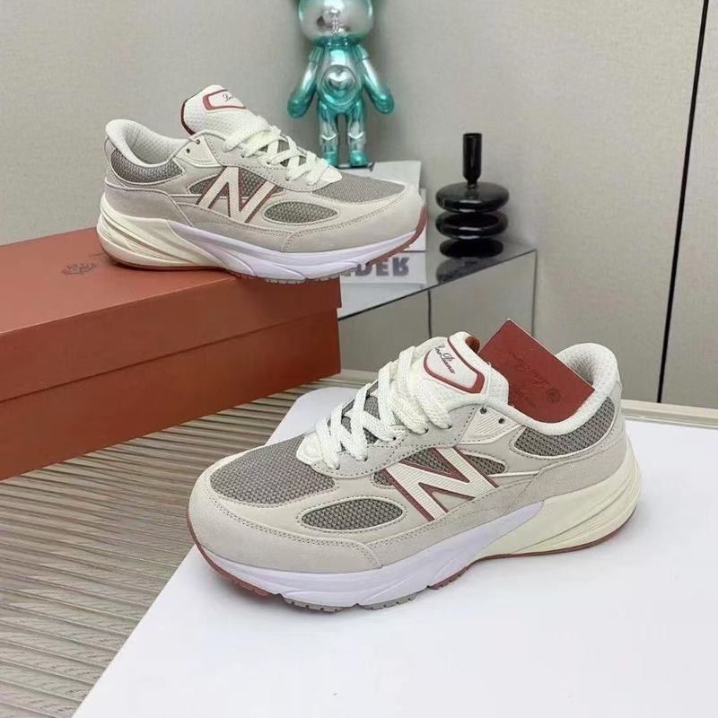 NB連名990v6限定タイプ男女靴レトロ親父靴滑り止め耐摩耗ランニングシューズ快適百合|undefined
