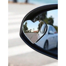 E 91921 Heart Blind Spot Mirror �����ޱ�ä�㸨�����羳��