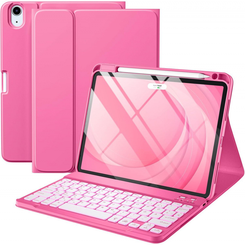 ipad10世代キーボードレザーケースipad9air611タブレット保護ケースair456右ペンスロットケースに適しています|undefined