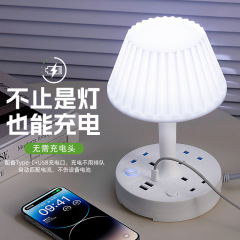 目の電気スタンドの英語のコンセントに接続します。