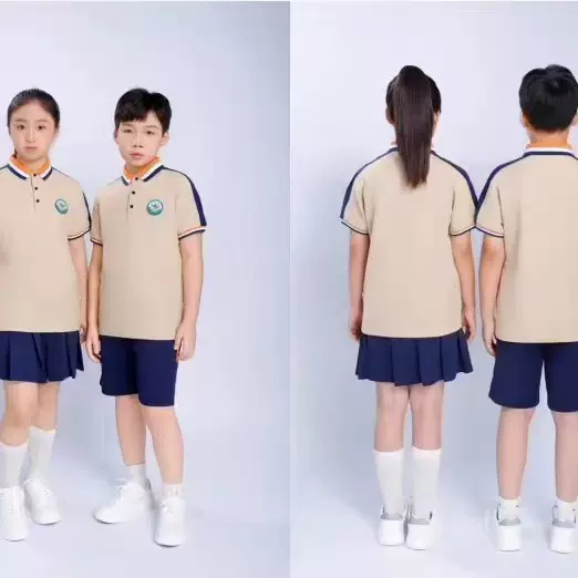 江西省上饶市统一款校服夏季短袖短裤短裙春秋长袖秋冬班服套装